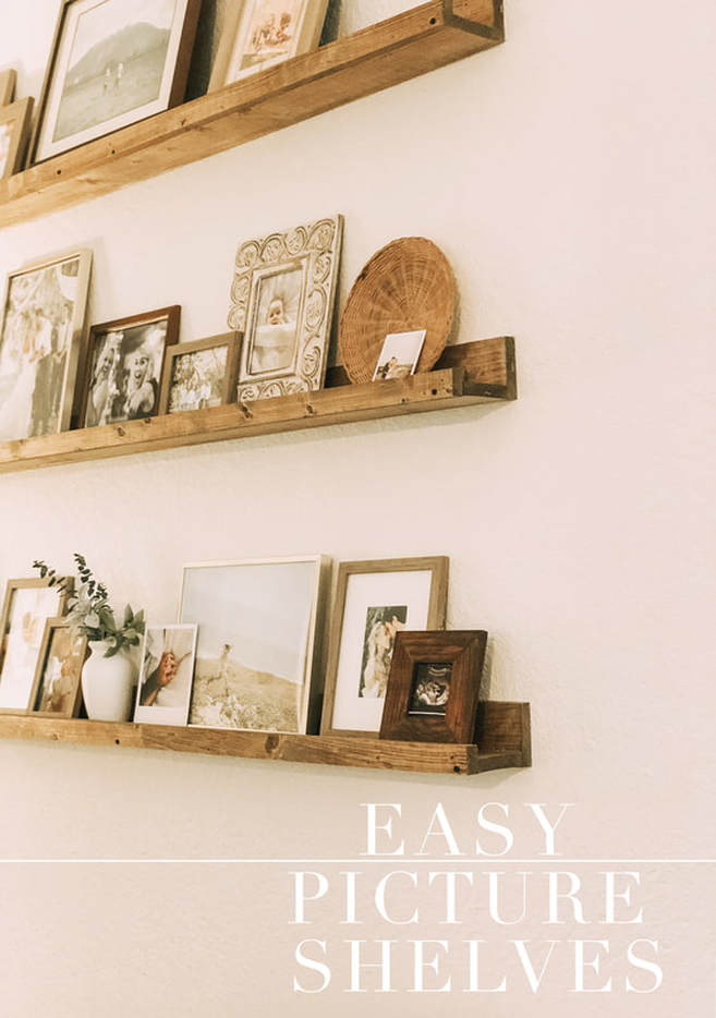 easy picture shelves